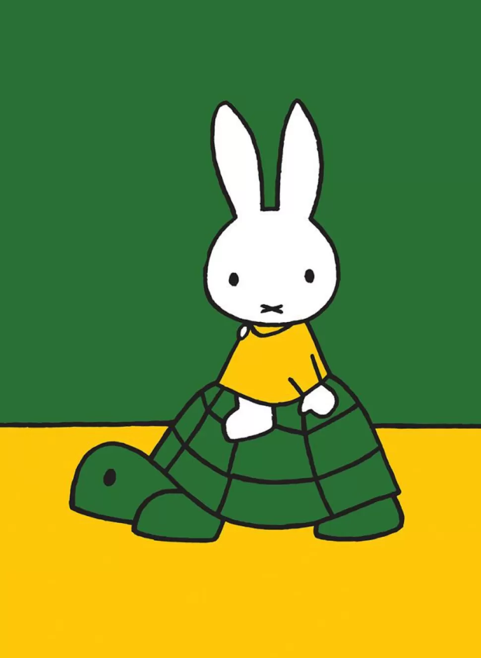 New Miffy On A Tortoise Mini Poster