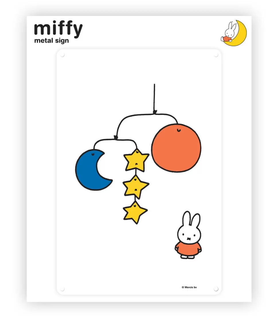 Hot Miffy Planets Metal Sign