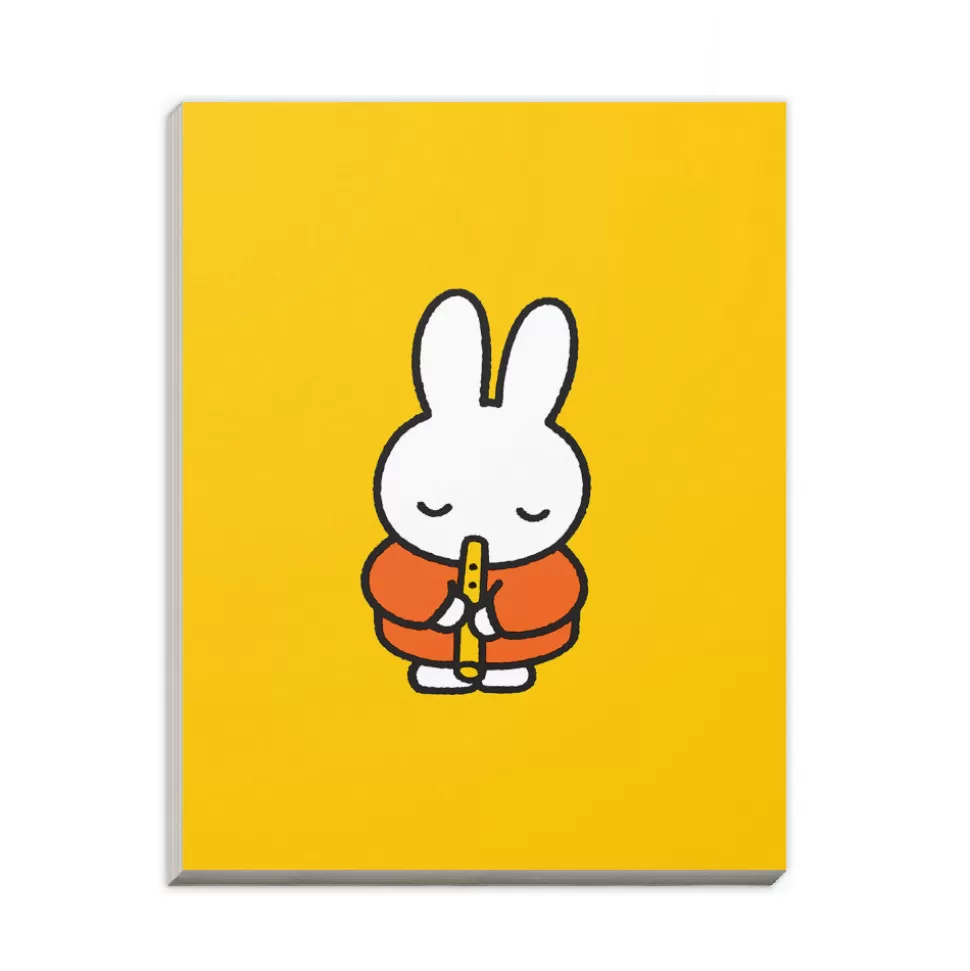 Outlet Miffy Playing The Recorder A6 Notepad