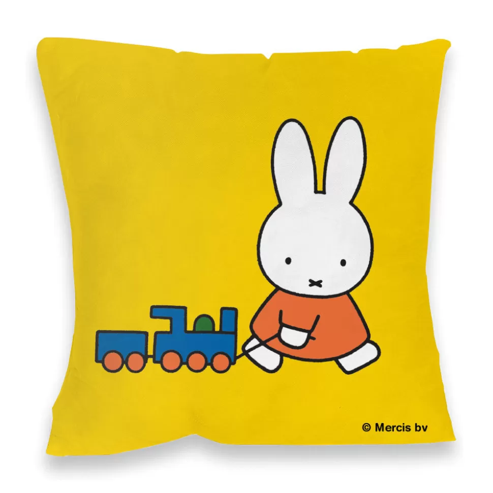 Cheap Miffy Pulling A Toy Train Cushion