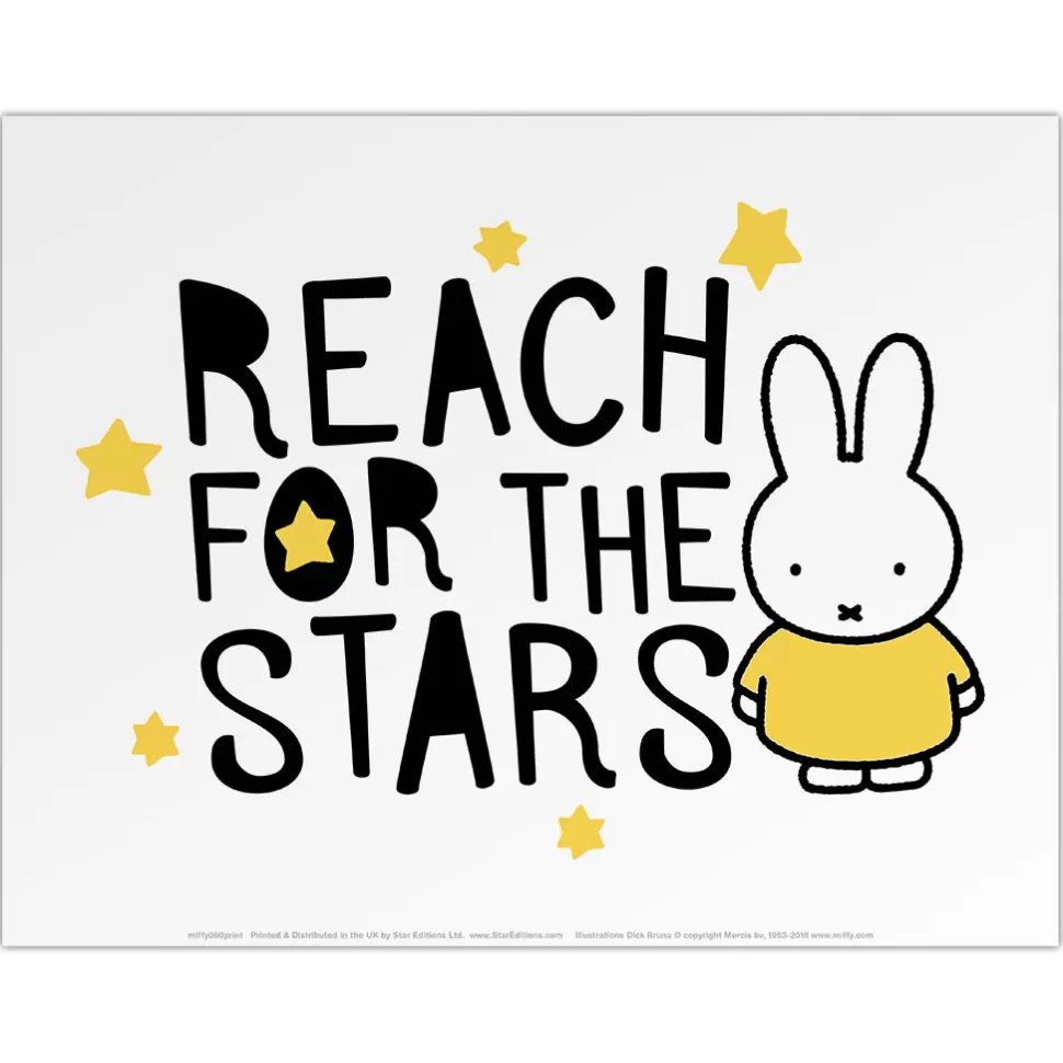 Hot Miffy Reach For The Stars Mini Poster