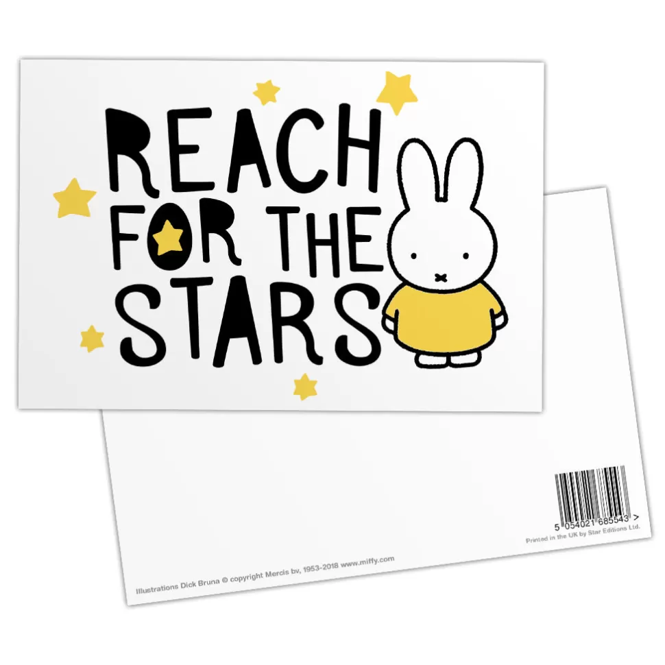 Shop Miffy Reach For The Stars Postcard