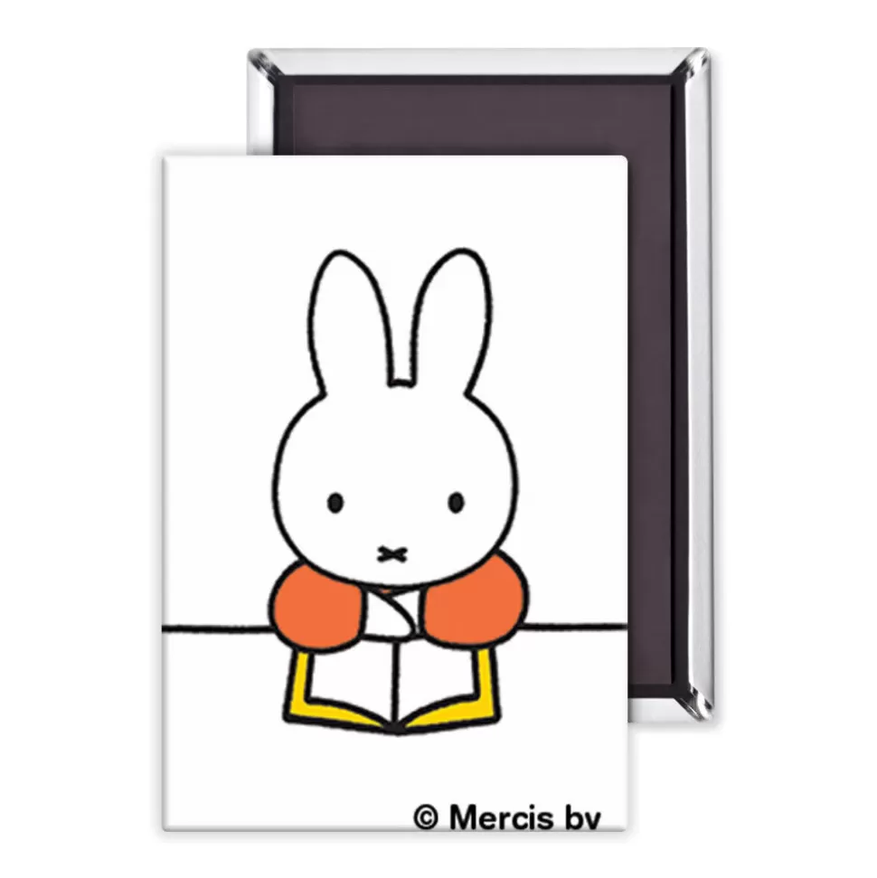 New Miffy Reading A Book Magnet