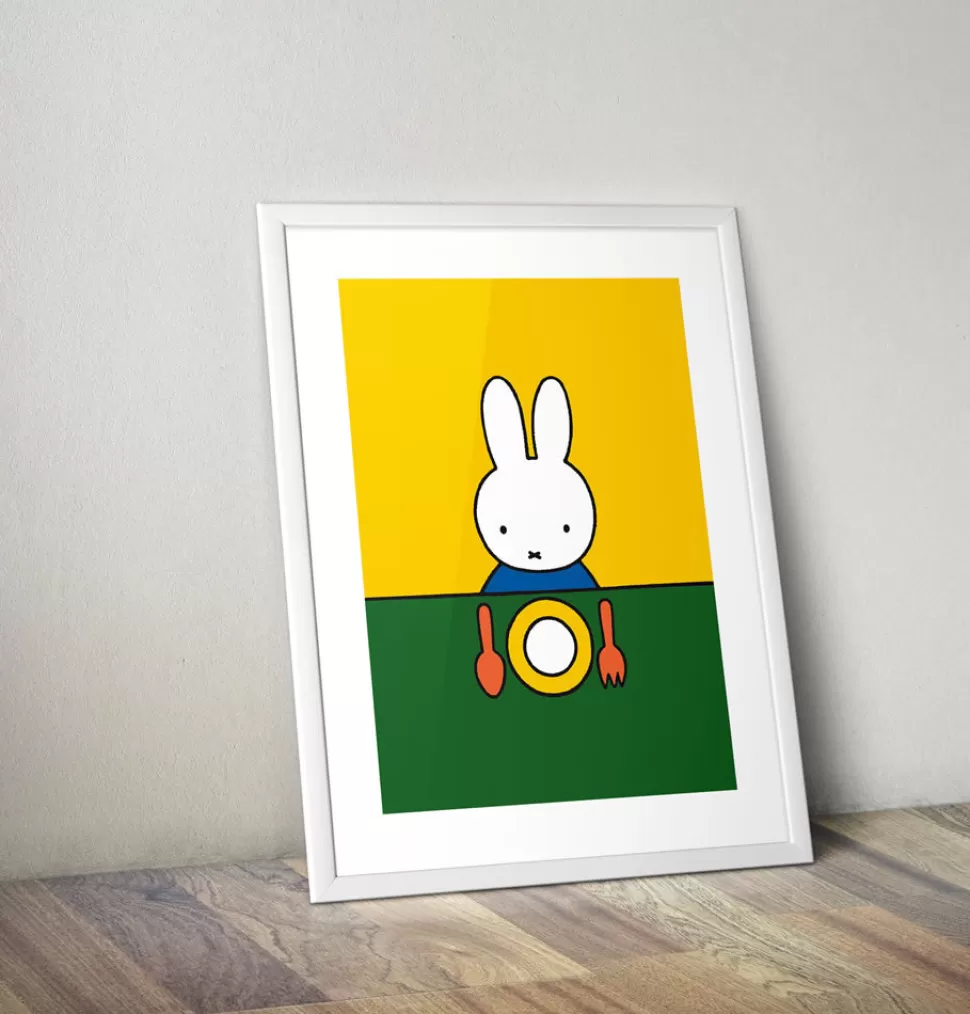 Hot Miffy Ready To Eat Framed Mini Poster