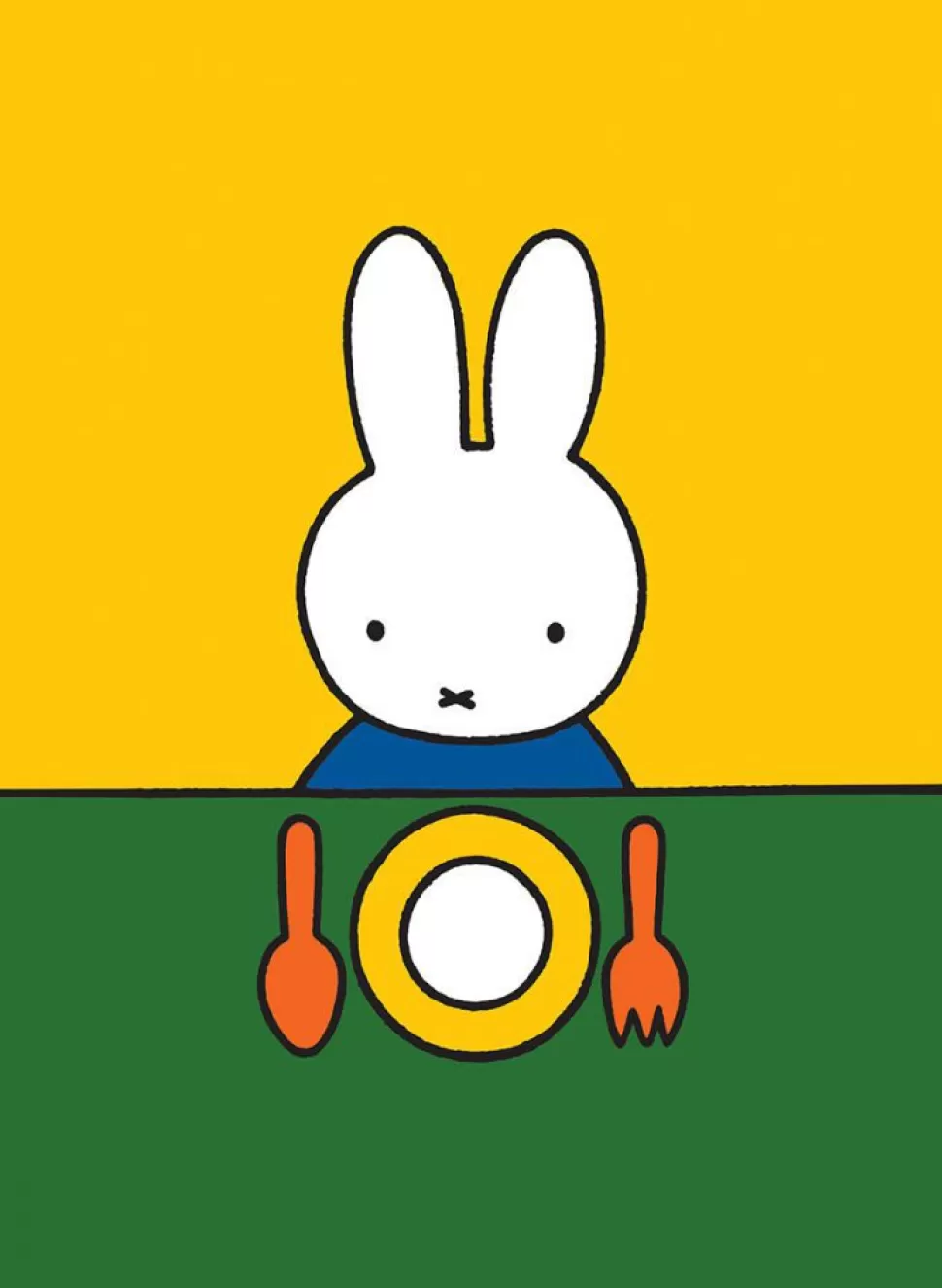 Fashion Miffy Ready To Eat Mini Poster