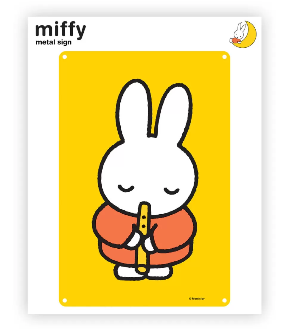 Discount Miffy Recorder Metal Sign