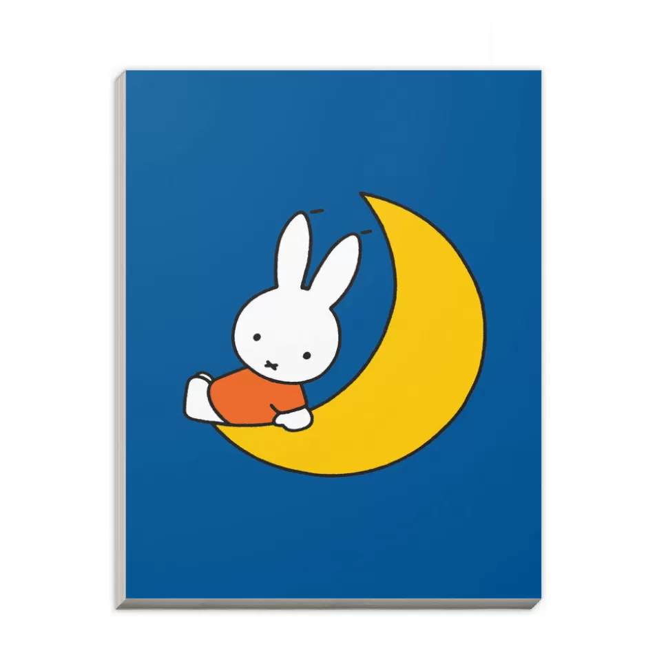 Fashion Miffy Sat On The Moon A6 Notepad