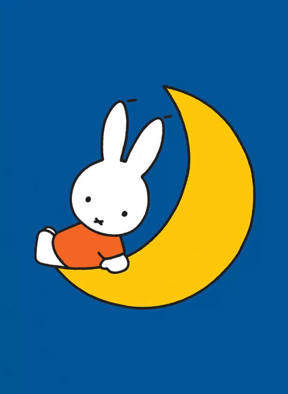 Sale Miffy Sat On The Moon Mini Poster