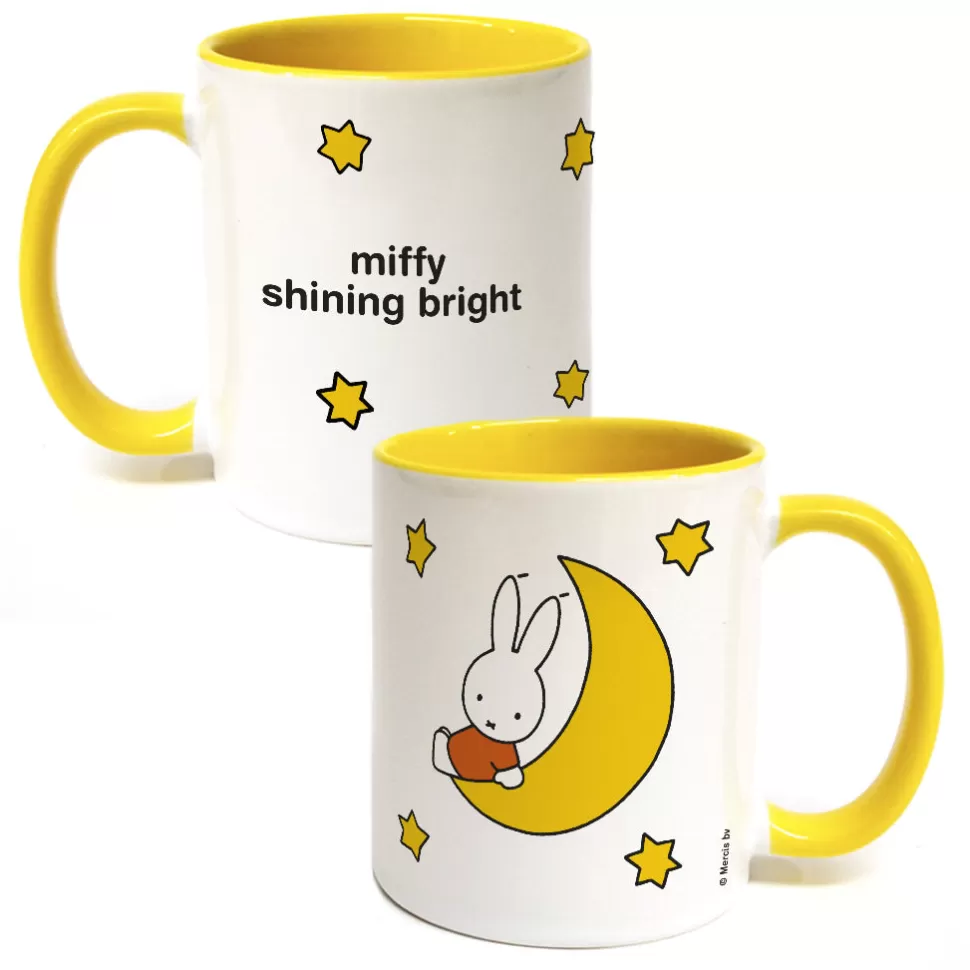 Online Miffy Shining Bright Personalised Coloured Insert Mug