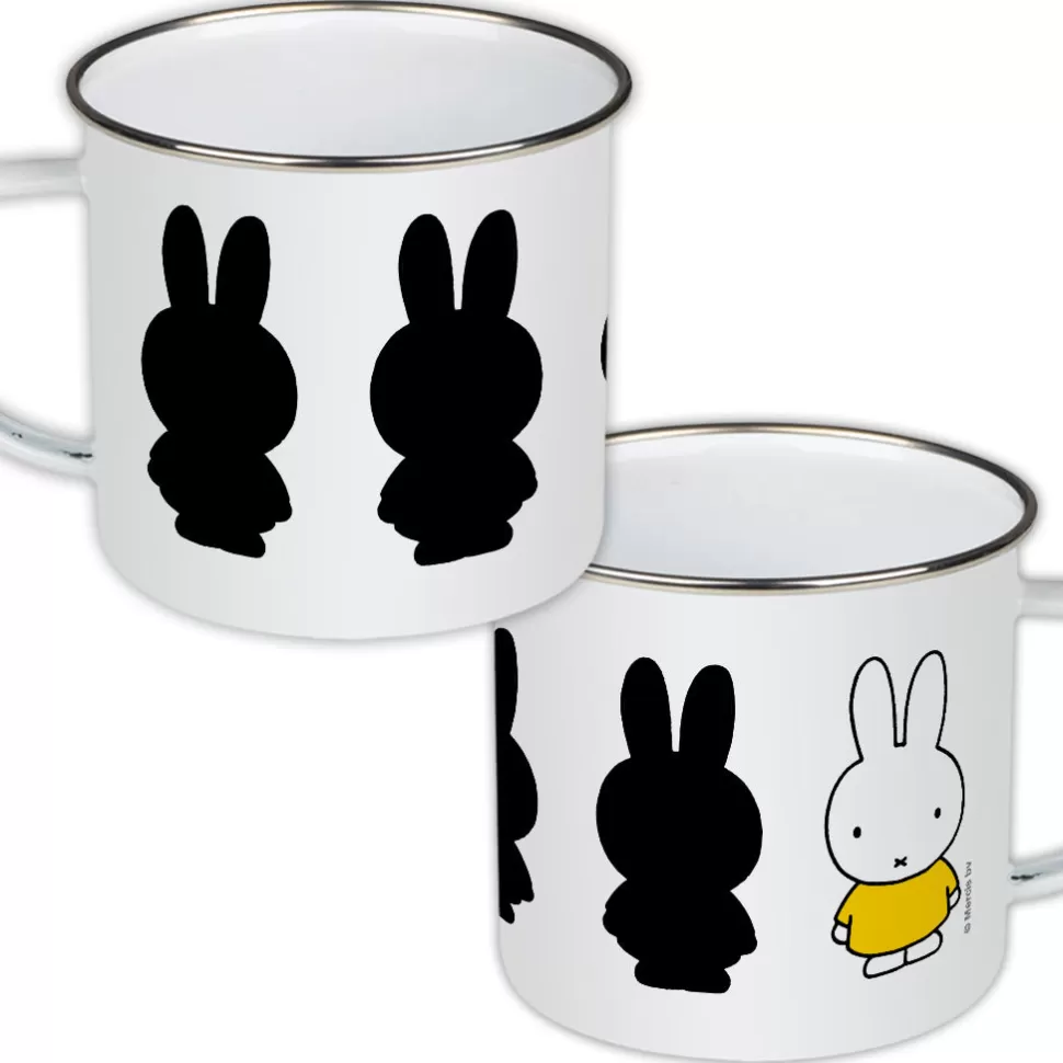 New Miffy Silhouette Enamel Mug