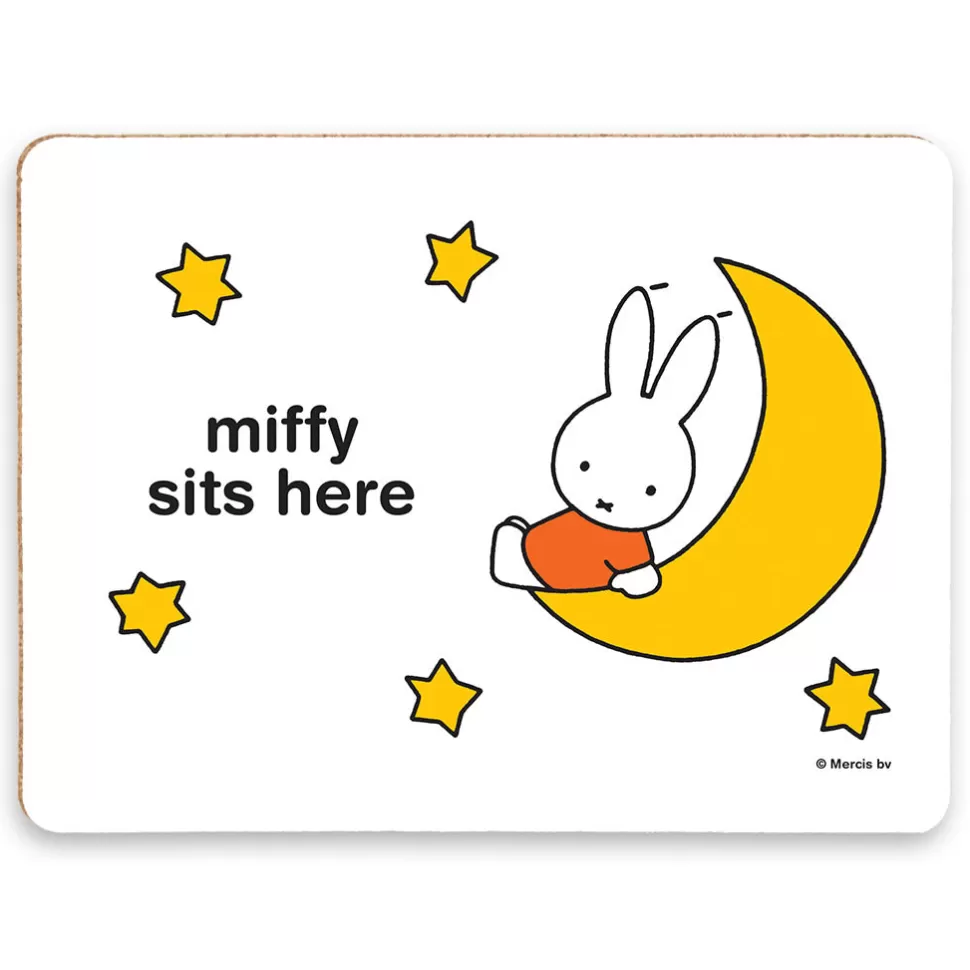 Discount Miffy Sits Here Personalised Placemat