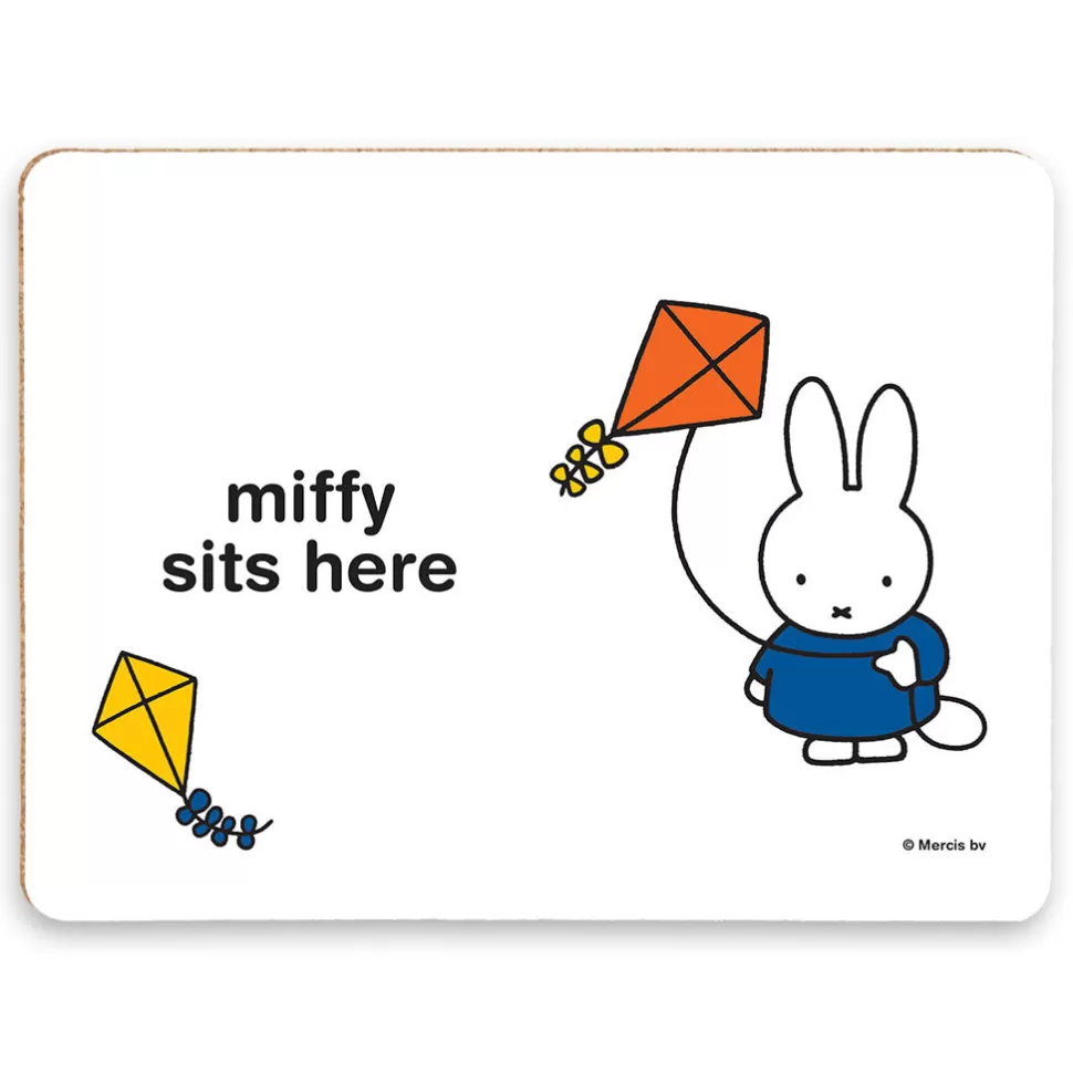 Outlet Miffy Sits Here Personalised Placemat