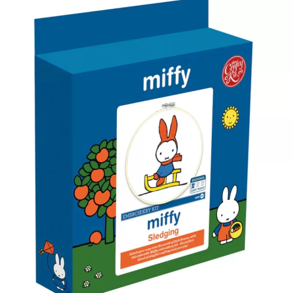 Cheap Miffy Sledging Embroidery Kit