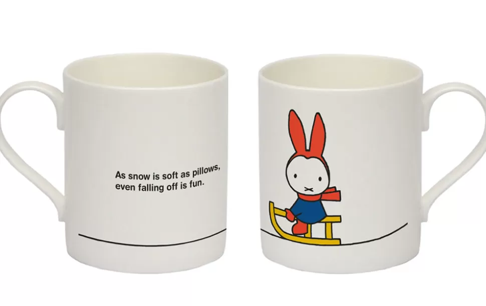 New Miffy Sleigh Bone China Mug