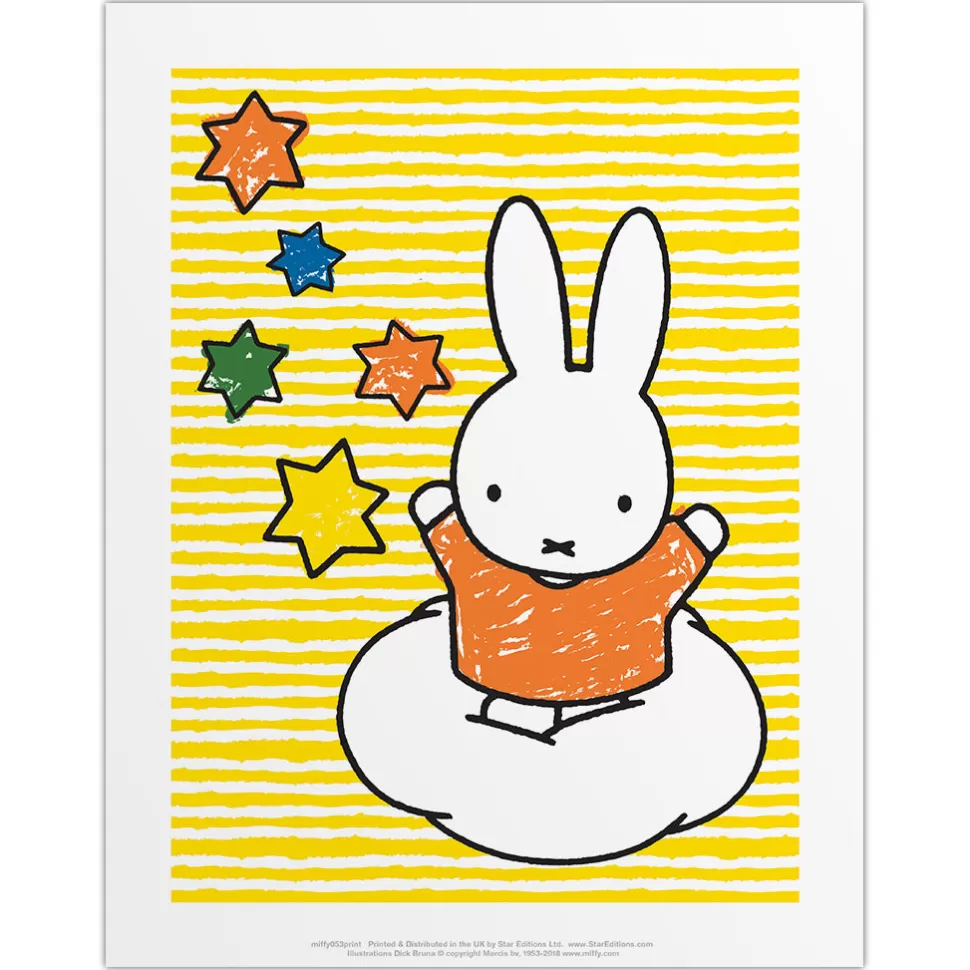 Best Miffy Stars Mini Poster