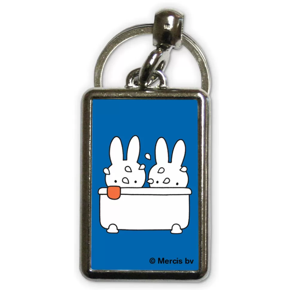 Shop Miffy Taking A Bath Metal Keyring