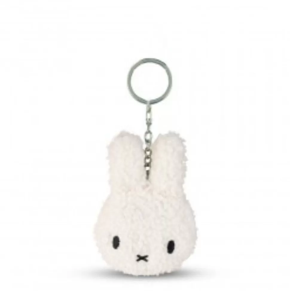 New Miffy Tiny Teddy Recycled Keyring White - 10Cm - 4"