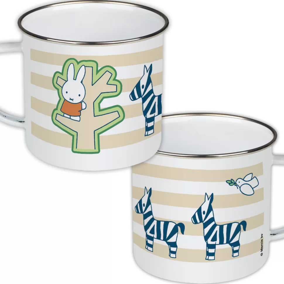 Flash Sale Miffy Tree Enamel Mug