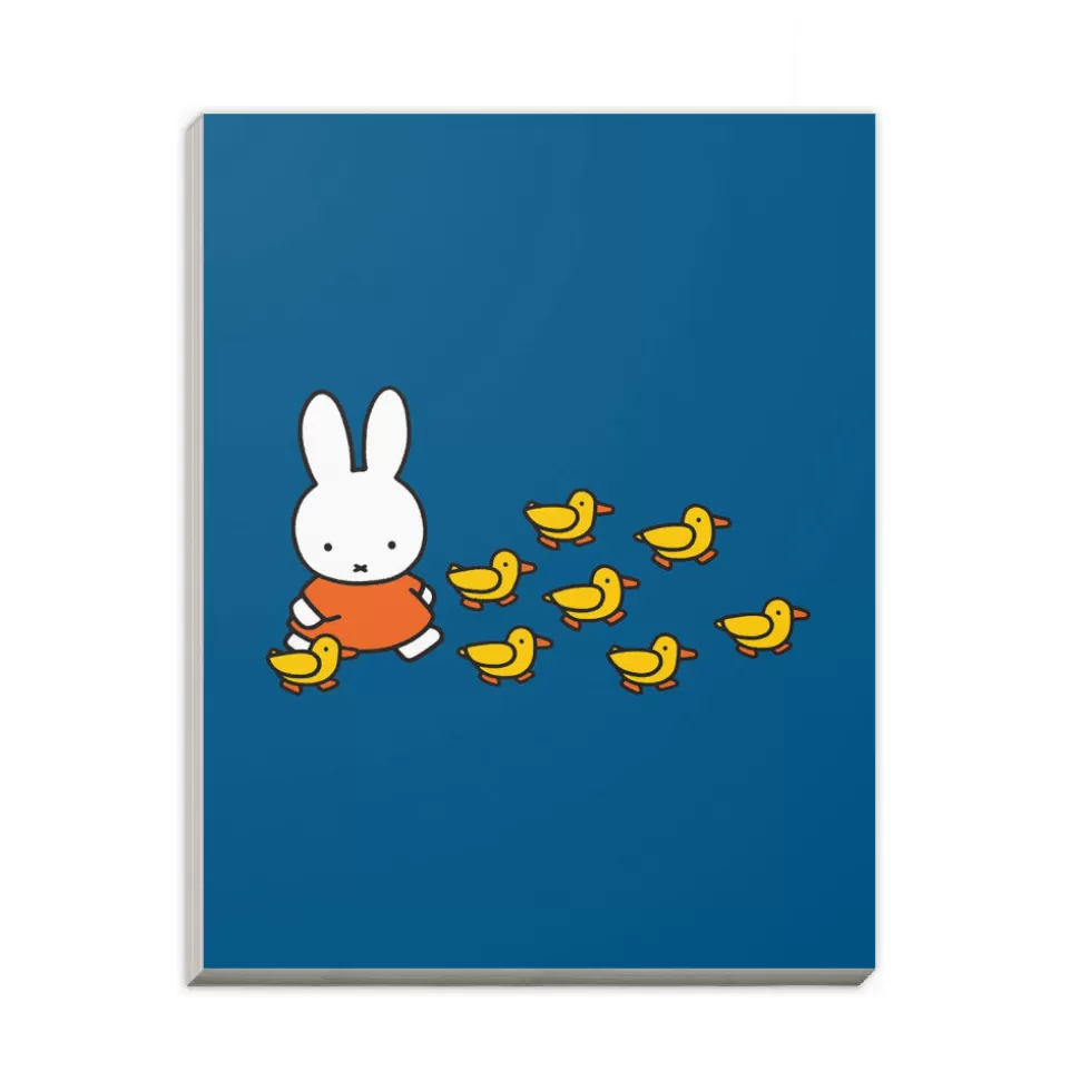 Store Miffy Walking With Ducks A6 Notepad