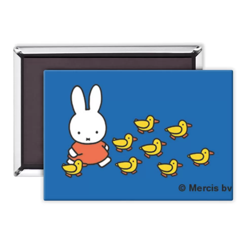 Online Miffy Walking With Ducks Magnet