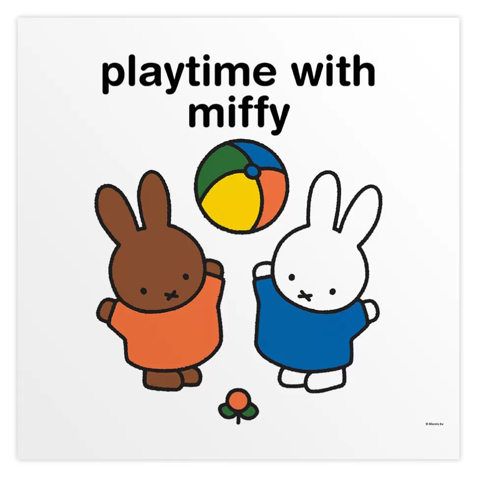 Best Miffy Playtime With Personalised Square Print