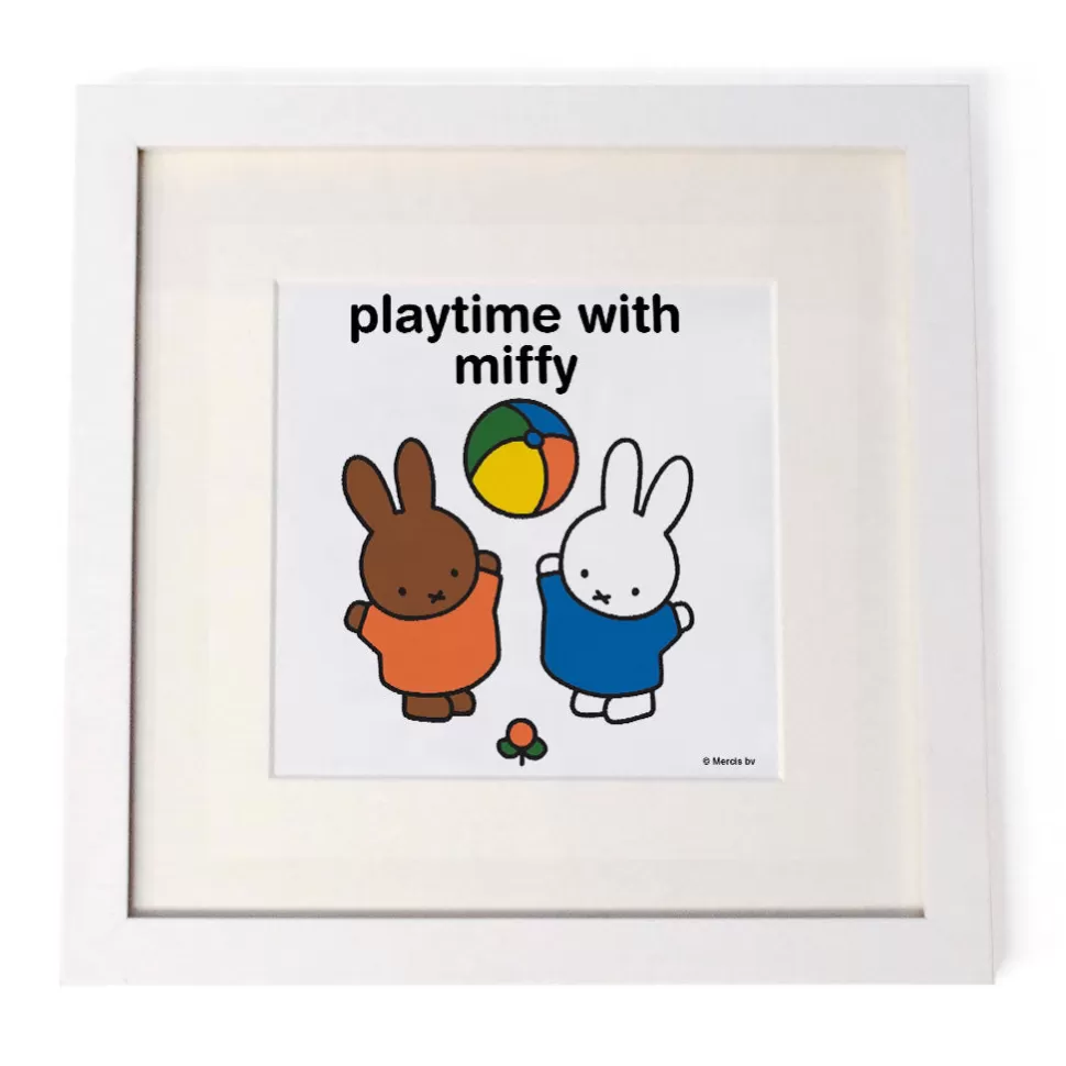 Best Miffy Playtime With Personalised Square Print