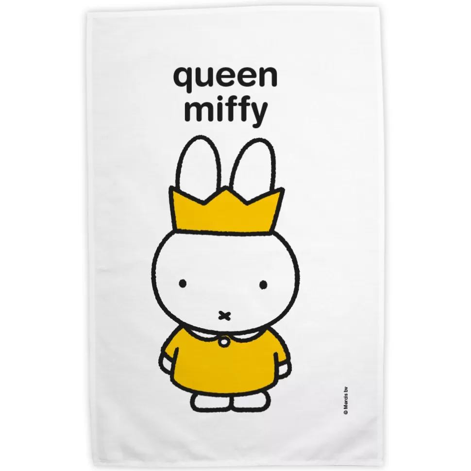 Shop Miffy Queen Personalised Tea Towel