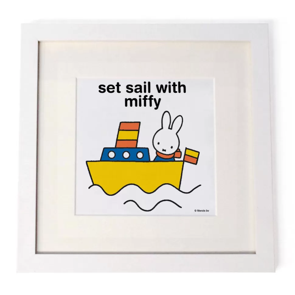 Fashion Miffy Set Sail With Personalised Square Print